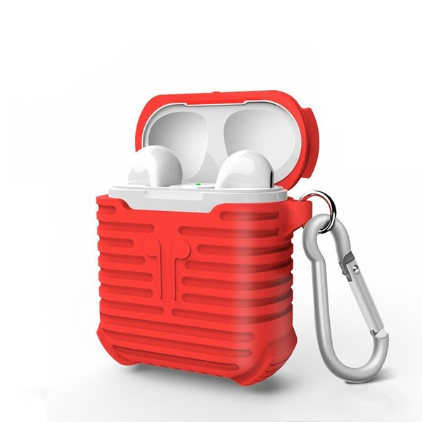 Θήκη Σιλικόνης I-Smile Για Airpods - Κόκκινο