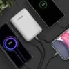 Ipipoo Mini PowerBank 10000mAh, σε λευκό χρώμα (LP-1)