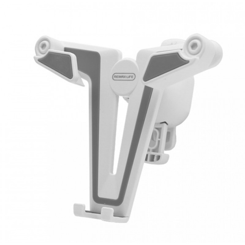 Βάση Αυτοκινήτου Remax RL-CH01 Για Κινητό Τηλέφωνο Στον Αεραγωγό, σε λευκό χρώμα