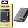 Power Bank mtk k3632 mini 10000mAh με 2 θύρες usb, σε μαύρο χρώμα