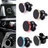 Μαγνητική Βάση Αεραγωγού Αυτοκινήτου OEM Universal Air Vent Magnetic Car Mount Holder For Smartphones / Iphones, σε κόκκινο χρώμα