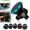 Μαγνητική Βάση Αεραγωγού Αυτοκινήτου OEM Universal Air Vent Magnetic Car Mount Holder For Smartphones / Iphones, σε κόκκινο χρώμα