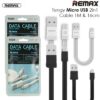 Remax rc-062m 2x Καλωδια δεδομενων Micro USB, μαύρο