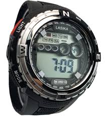 Παιδικό Ψηφιακό ρολόι χειρός – Lasika – W-H9010, σε μαύρο χρώμα
