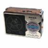 Φορητό USB/SD Mp3 Player Multimedia Speaker, FM Radio & Φακός LED MEIER M-U13L, σε καφέ χρωμα
