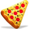 Φουσκωτό Στρώμα Pizza για Θάλασσα και Πισίνα, Γίγας, μήκους 165 εκατοστά