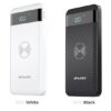Φορητός Φορτιστής Ασύρματης Φόρτισης - Power Bank Awei P55K 10000 mAh, σε λευκό χρώμα