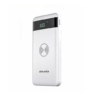 Φορητός Φορτιστής Ασύρματης Φόρτισης - Power Bank Awei P55K 10000 mAh, σε λευκό χρώμα