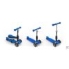 Παιδικό Πατίνι 3 Θέσεων με 3 Τροχούς LED Glider Scooter Μπλε