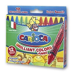 ΚΗΡΟΜΠΟΓΙΕΣ ΓΙΓΑΣ CARIOCA ΣΕΤ=12ΧΡΩΜΑΤΑ  Carioca 42369