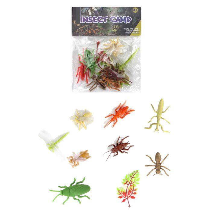 ΜΙΚΡΟ ΣΕΤ 8 ΕΝΤΟΜΑ 14x16cm ToyMarkt 913154