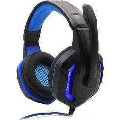 Ενσύρματα Stereo Ακουστικά Gaming KOMC G311 με Μικρόφωνο, σε μπλε/μαύρο χρώμα