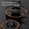 Ασύρματα ακουστικά Awei T36 TWS Wireless Earphone Headphone Bluetooth HiFi Μαύρο