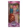 ΚΟΥΚΛΑ POPULAR GIRL & ΚΟΥΚΛΑΚΙ & ΦΟΡΕΜΑΤΑ 14x32x5cm ToyMarkt 922071