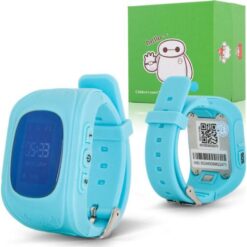 Παιδικό Ρολόι με GPS + Κουμπί Κλήσης SOS – T189 – Βηματομετρητής Μπλε
