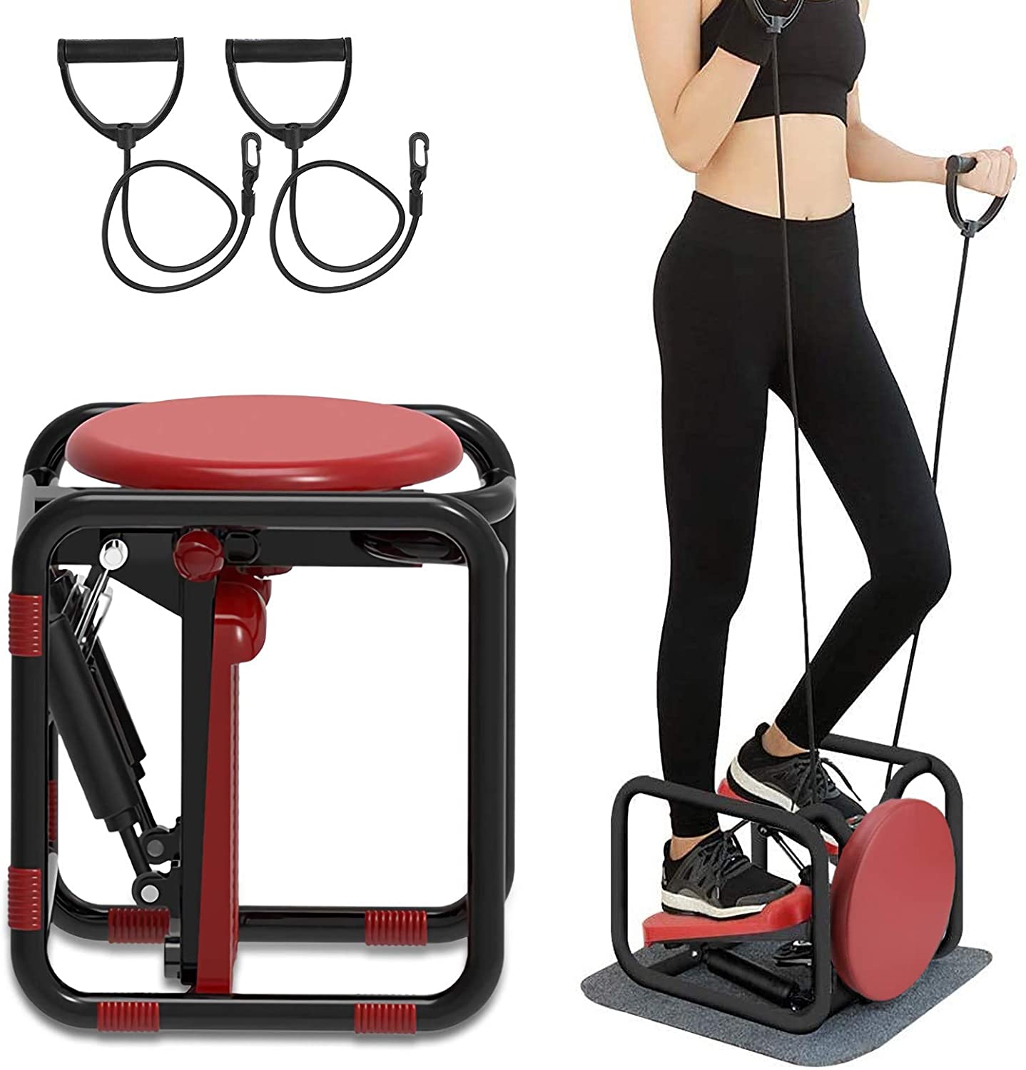 Aerobics Fitness Stepper Twister Stepper με προηγμένα καλώδια ισχύος