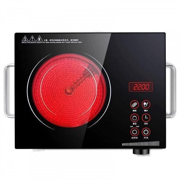 Επιτραπέζια Εστία Κεραμική Μονή Inox Boxiya BXY-3628