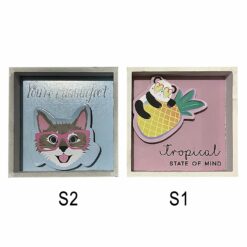 ΚΑΔΡΟ ΜΕ FUNNY ΣΧΕΔΙΑ 13x13cm Homie 321945