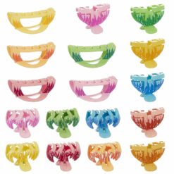 ΚΛΑΜΕΡ ΜΕΣΑΙΑ ΠΑΛ ΧΡΩΜΑΤΑ 6cm 4teen4ty 401210