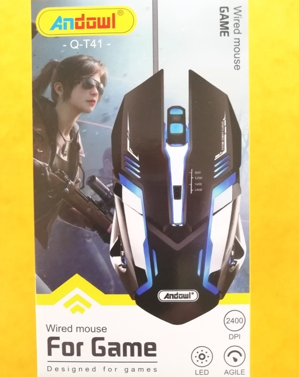 Andowl Q-T41 RGB Gaming Ποντίκι