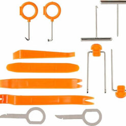 Σετ Εργαλείων Αφαίρεσης Ταπετσαρίας & Ηχοσυστημάτων 1/2Din 12τμχ HF-007