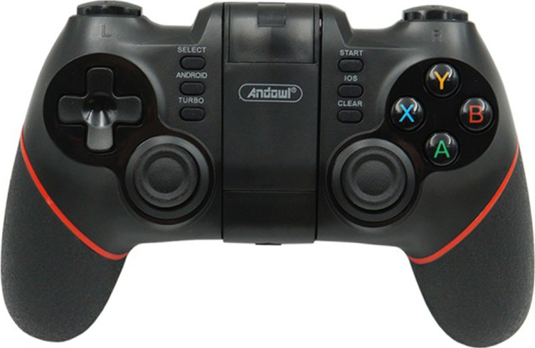Andowl Q-PA1 Ασύρματο Gamepad για Android / PC / iOS Μαύρο - Image 2