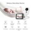 Ενδοεπικοινωνία Μωρού Με Κάμερα & Ήχο ZR303 Wireless Video Baby Monitor Digital Sleep Monitoring Night Vision Temperature Sensor