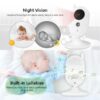 Ενδοεπικοινωνία Μωρού Με Κάμερα & Ήχο ZR303 Wireless Video Baby Monitor Digital Sleep Monitoring Night Vision Temperature Sensor