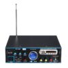 Ενισχυτής με λειτουργία Karaoke BT-266 σε Μαύρο Χρώμα