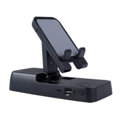 F19 Μεγεθυντής Οθόνης Μαύρο- Mobile Phone Holder with Screen Amplifier 9D F19 Black 56036