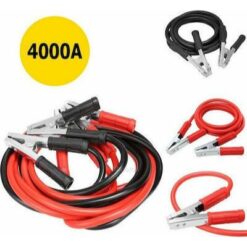 Καλώδια Εκκίνησης Μπαταρίας Αυτοκινήτου 4000AMP 2m Heavy Duty