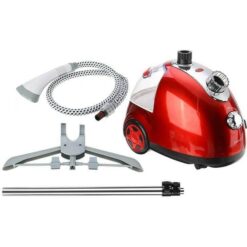 Ατμοκαθαριστής Ρούχων Δαπέδου 2000W με Δοχείο 1.6lt Κόκκινος Sokany SK-4002