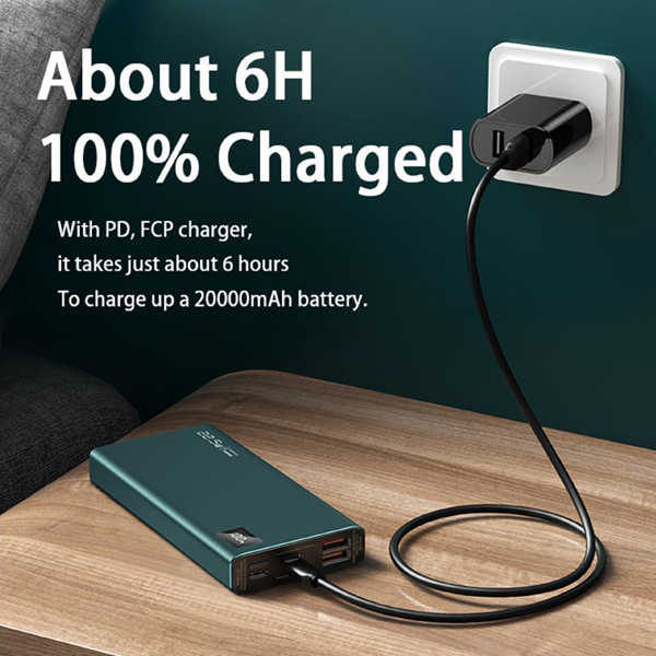 Remax Power Bank RPP-190 Mini Pro 20000mAh 22.5W με Γρήγορη Φόρτιση και USB-C Μαύρο - Image 4