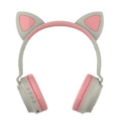 Ασύρματα Ακουστικά Bluetooth Cat Ears ZW028 - Γκρι