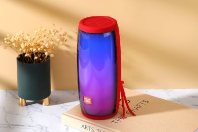 T&G Wireless Mini Bluetooth Portable Audio Speaker Tg317 Red - Image 2