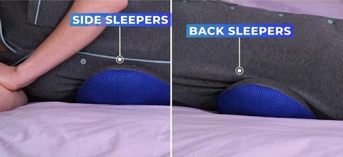 Μαξιλάρι Στήριξης πλάτης Comfy Curve Back Support Pillow Instant Back Relief - Image 4