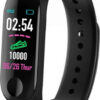 Andowl Q-C789 Activity Tracker με Παλμογράφο Μαύρο