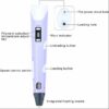 Σετ 3D Pen Στυλό Τρισδιάστατης Εκτύπωσης με 10 Επιπλέον Νήματα Ροζ