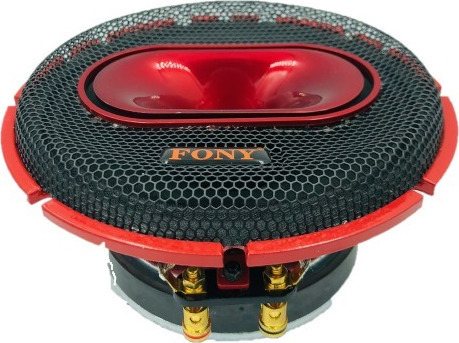 Ηχείο Αυτοκινήτου 800W 165x100mm Fony CTC-M607 - Κόκκινο - Image 5