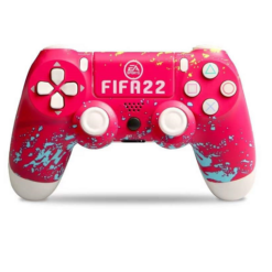Doubleshock FIFA Ασύρματο Gamepad για PS4 Ροζ