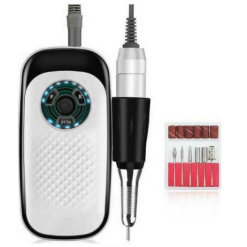 Sml M7 Τροχός Νυχιών Μπαταρίας 35000rpm σε Λευκό Χρώμα 25W