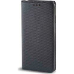 Smart Magnet Leather Case for Samsung Galaxy A10 A105 - Μαύρη