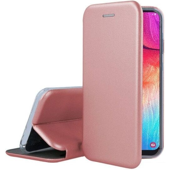 Θήκη Elegance Book για Samsung Galaxy A10s - Ροζ Χρυσό