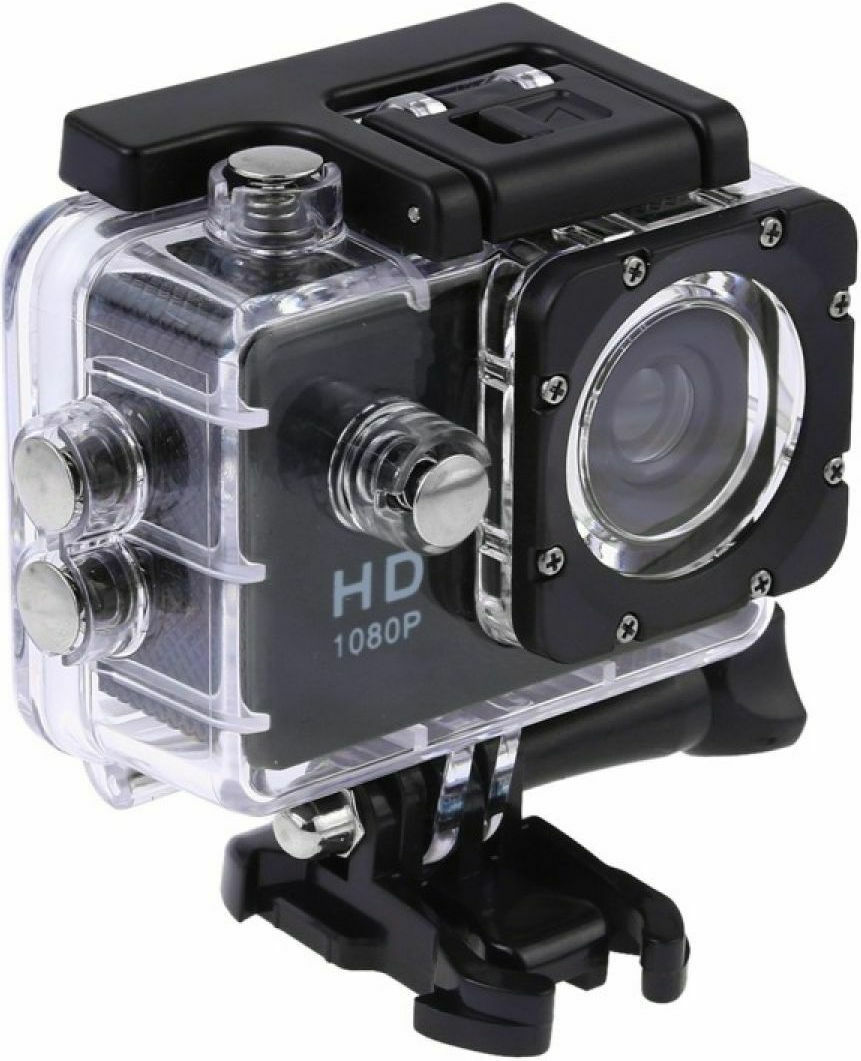 Αδιάβροχη κάμερα Sport Action HD SDV3 Μαύρη oem - Image 5