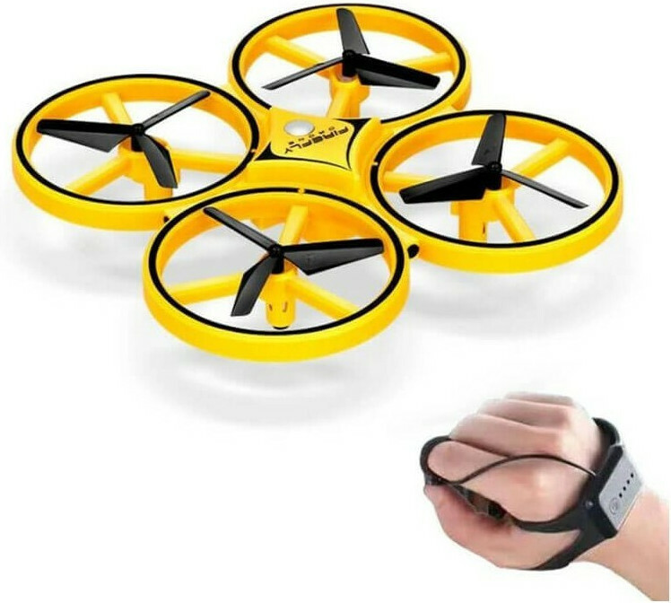 FIREFLY Drone αυτόματου χειρισμού χειρολαβής – Επαναφορτιζόμενο ελικόπτερο με φακό -DU49 - Image 7
