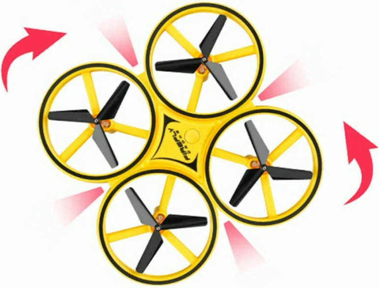 FIREFLY Drone αυτόματου χειρισμού χειρολαβής – Επαναφορτιζόμενο ελικόπτερο με φακό -DU49 - Image 8