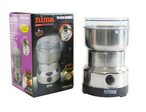 Nima NM-8300 Ηλεκτρικός Μύλος Καφέ 150W με Χωρητικότητα 50gr Ασημί - Image 2