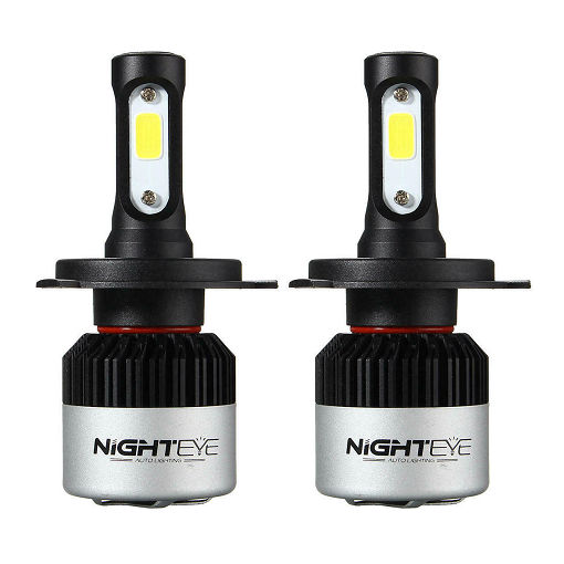 NIGHTEYE λάμπες led 9000lm 6500k h4 a315-52 72w 2τμχ