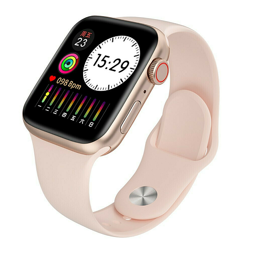 FT30 44mm Smartwatch με Παλμογράφο (Ροζ)