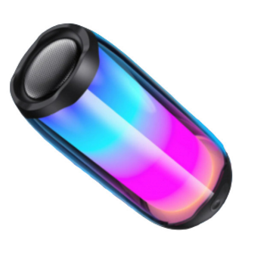 Επαναφορτιζόμενο φορητό ασύρματο ηχείο Bluetooth 360° lightshow Q-YX6680 ANDOWL